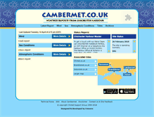 Tablet Screenshot of cambermet.co.uk